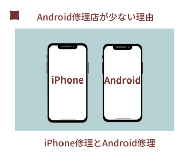 Android修理店が少ない理由
